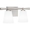Quoizel Brindley Bath 2 Lights Brushed Nickel BID8616BN - alternate 2